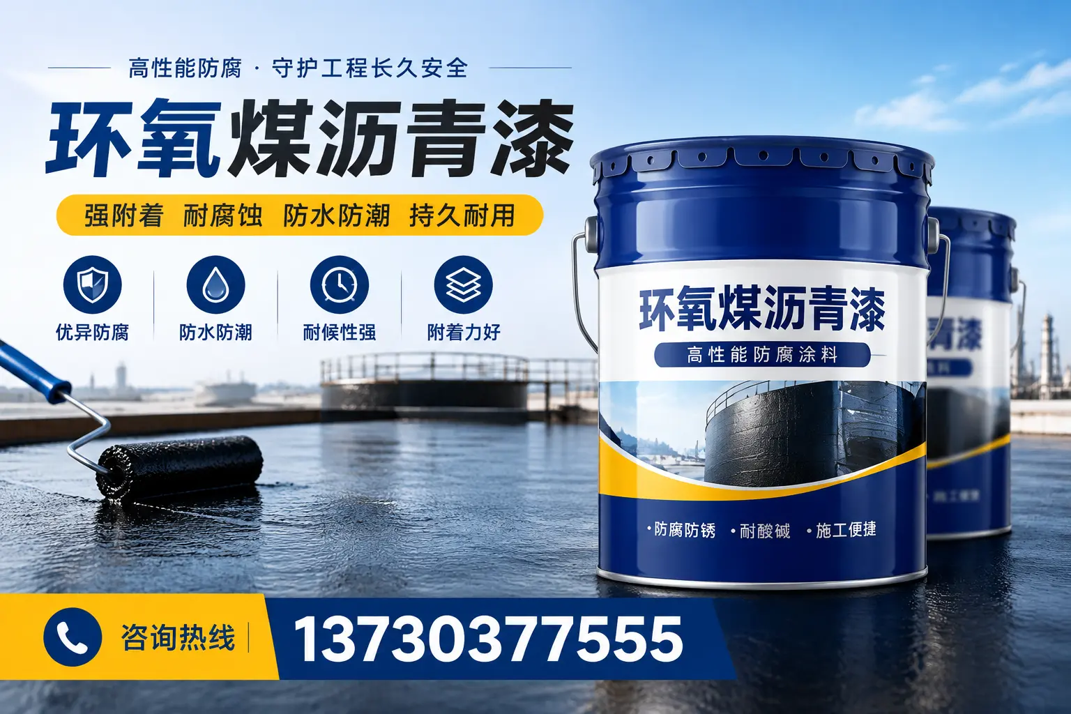 如何判断环氧煤沥青漆的质量？鸡东消费者指南